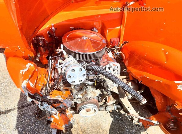 54361342 1938 FORD MODEL Оранжевый Вид задней части салона