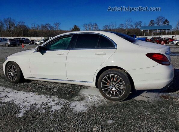 55SWF4JB6HU195372 2017 MERCEDES-BENZ C-CLASS White Tył prawy