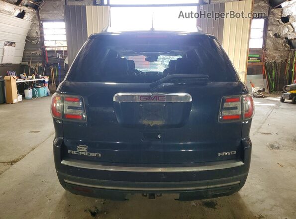 1GKKVRKD9GJ218431 2016 GMC ACADIA Blue Front interior view