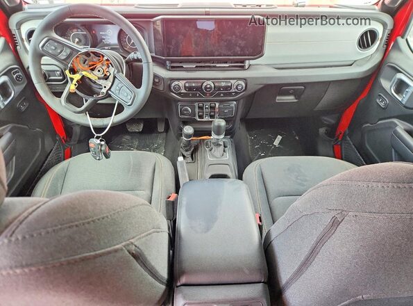1C4PJXDG3RW253142 2024 JEEP WRANGLER Красный Вид щитка приборов