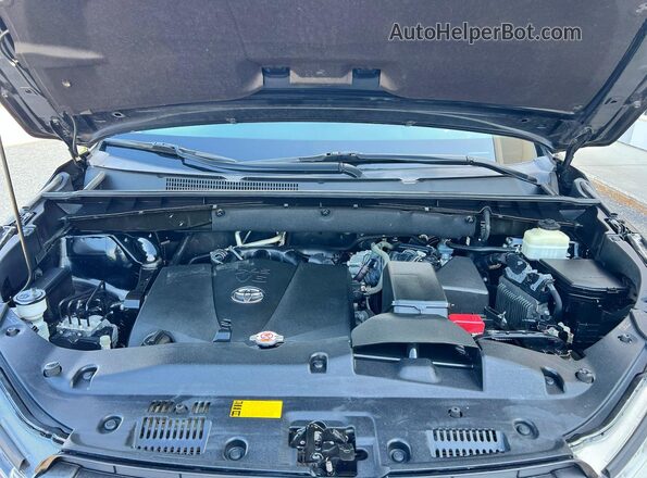 5TDJZRFH6JS558378 2018 TOYOTA HIGHLANDER Black 