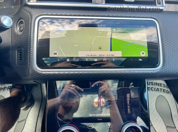 SALYK2EX9LA288252 2020 LAND ROVER RANGE Black VIN sticker view