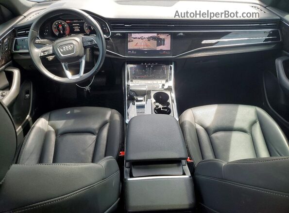 WA1EVAF15KD042165 2019 AUDI Q8 Gray 
