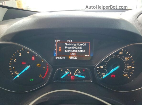 1FMCU9JD4HUC08499 2017 FORD ESCAPE Orange 