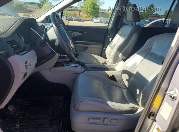 5FNYF6H00GB037750 2016 HONDA PILOT Серебряный Вид панели приборов