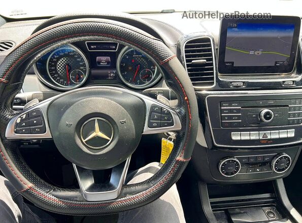 4JGED6EB0KA128965 2019 MERCEDES-BENZ GLE-CLASS White Вид панелі приладів