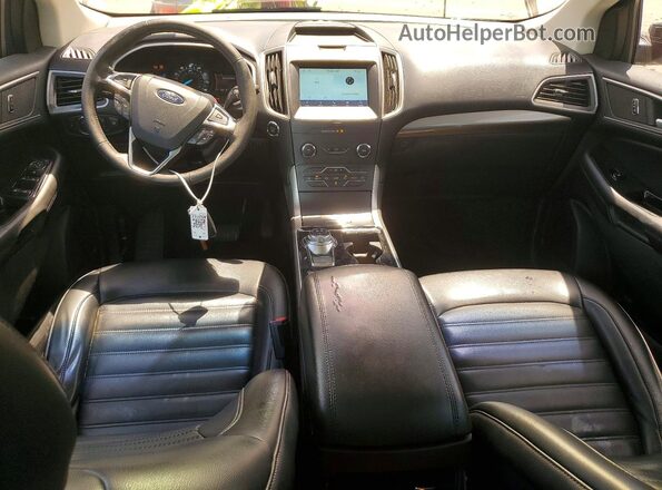 2FMPK3J90LBA30752 2020 FORD EDGE Silver ხელსაწყოთა პანელის ხედი