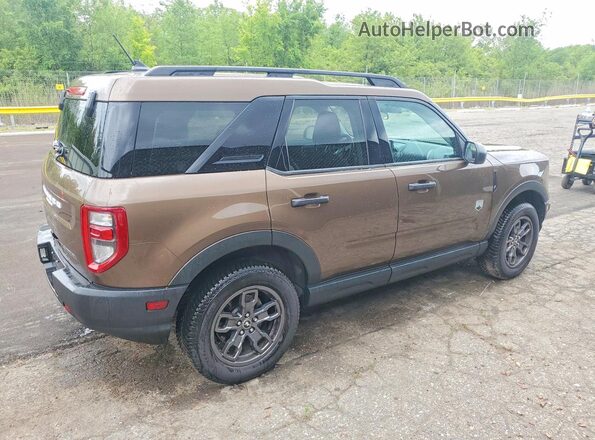 3FMCR9B64NRE18928 2022 FORD BRONCO Brown წინა მარჯვენა