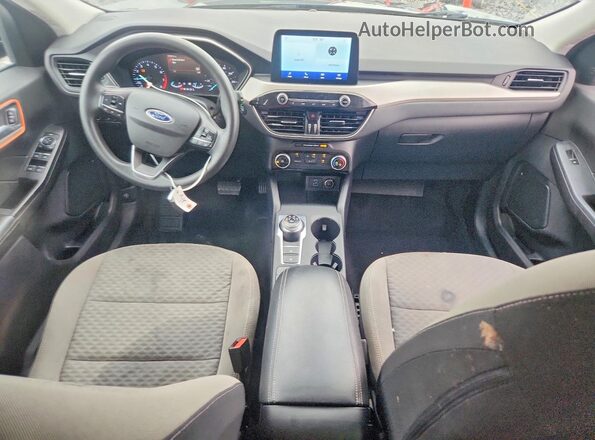 1FMCU0G67MUA78555 2021 FORD ESCAPE Blue ხელსაწყოთა პანელის ხედი