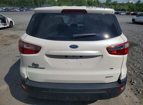 MAJ6P1UL2JC231228 2018 FORD ECOSPORT White Вид салону спереду
