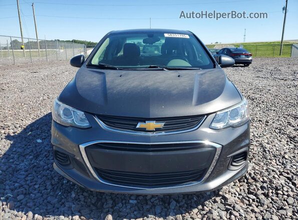 1G1JD5SH7H4150869 2017 CHEVROLET SONIC Charcoal Հետևի տեսք
