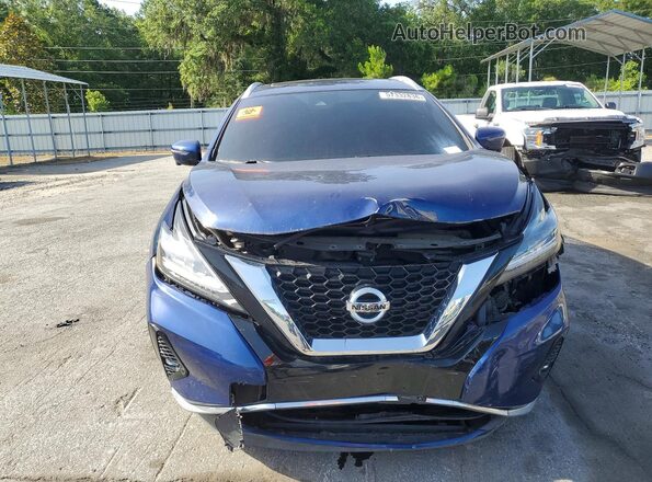 5N1AZ2MJ2KN121719 2019 NISSAN MURANO Blue 