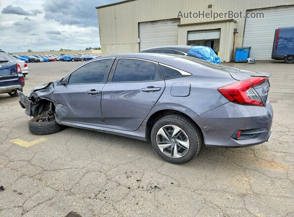 2HGFC2F62KH533816 2019 HONDA CIVIC Gray Tył prawy