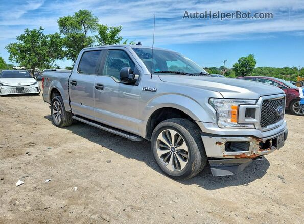 1FTEW1EP5LFA53410 2020 FORD F150 Silver Вид спереду
