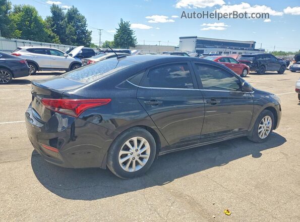 3KPC24A69LE120733 2020 HYUNDAI ACCENT Black Przód prawy