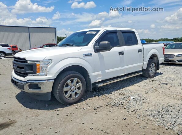 1FTEW1CG1JKF41826 2018 FORD F150 White უკანა მარცხენა