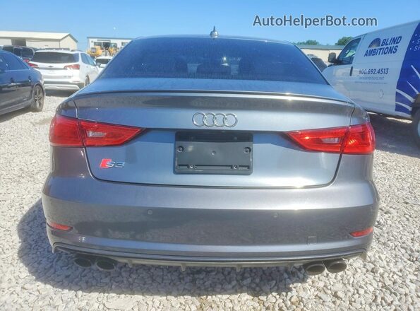WAUB1GFF1G1029499 2016 AUDI S3 Silver Սալոնի դիմացի տեսք