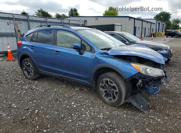 JF2GPAKC9HH233574 2017 SUBARU CROSSTREK Синий Вид спереди