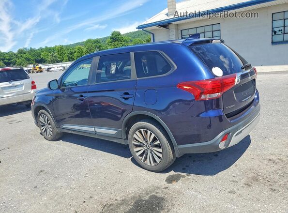 JA4AZ3A32KJ000822 2019 MITSUBISHI OUTLANDER Blue Задня права чверть