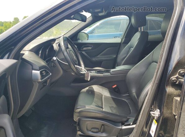 SADCJ2BN3HA097218 2017 JAGUAR F-PACE Черный Вид панели приборов