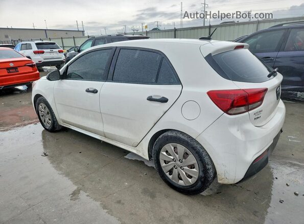 3KPA25AB0JE092201 2018 KIA RIO White Trasero derecho