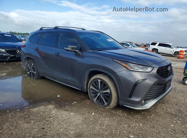 5TDLZRAH5MS068907 2021 TOYOTA HIGHLANDER Gray Widok z przodu