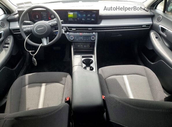 KMHL64JA8SA506551 2025 HYUNDAI SONATA White Սարքավորումների վահանակի տեսք