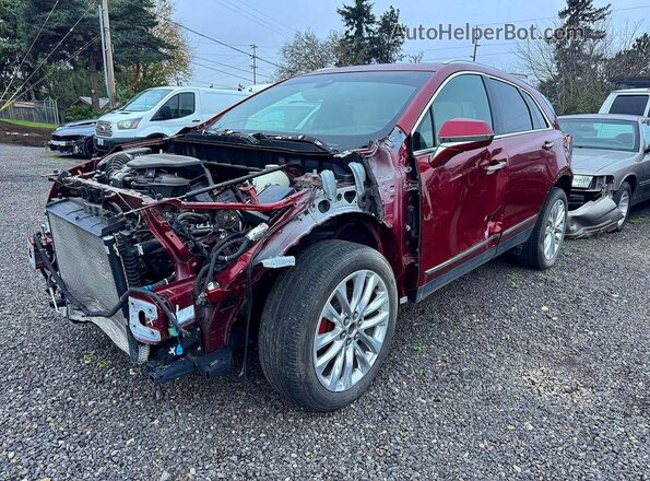 1GYKNFRS2KZ251595 2019 CADILLAC XT5 Red 