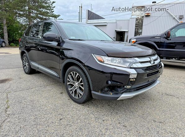 JA4AD2A3XJZ008823 2018 MITSUBISHI OUTLANDER Black Rear left