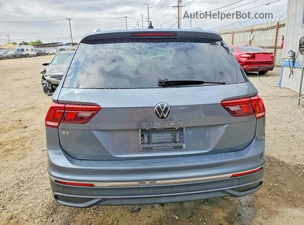 3VV3B7AX1NM100402 2022 VOLKSWAGEN TIGUAN Gray Սալոնի դիմացի տեսք