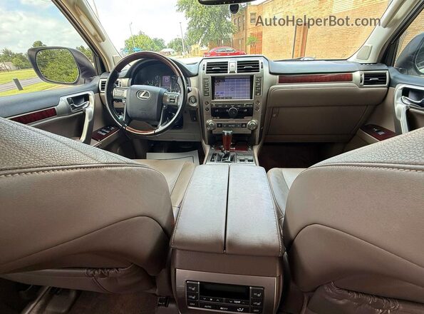 JTJBM7FX2G5146209 2016 LEXUS GX Белый Вид задних сидений