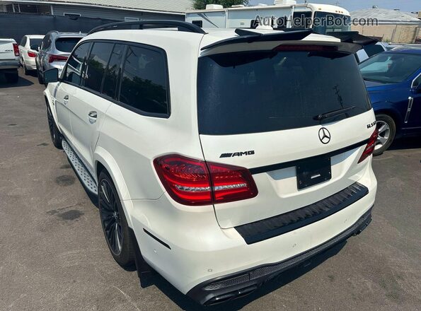 4JGDF7FE6JB065206 2018 MERCEDES-BENZ GLS White წინა მარჯვენა
