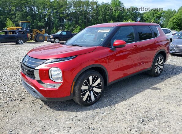 JA4J4VA84SZ038561 2025 MITSUBISHI OUTLANDER Red Задня ліва чверть