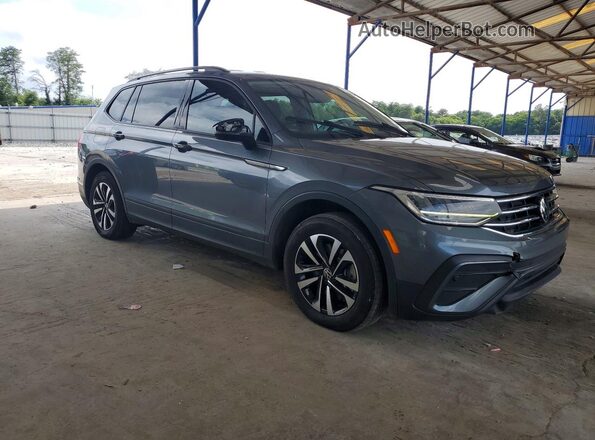 3VV1B7AX2NM159336 2022 VOLKSWAGEN TIGUAN Gray Front view