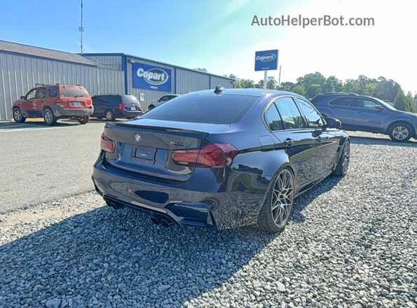 WBS8M9C59G5D30537 2016 BMW M3 Синий Вид спереди