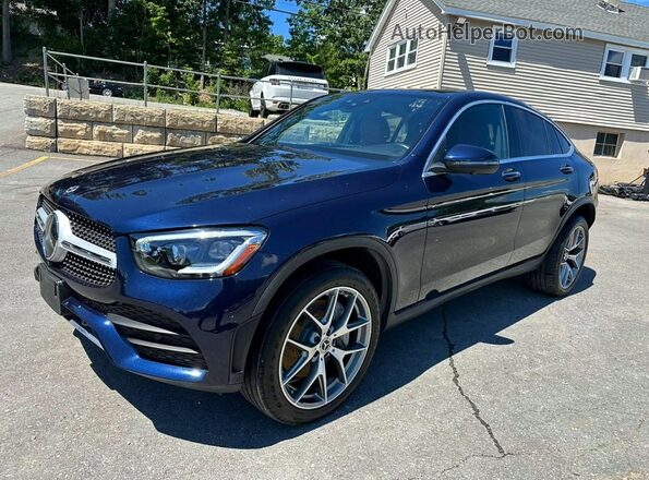 W1N0J8EB6NG025191 2022 MERCEDES-BENZ GLC-CLASS Blue Հետևի ձախ