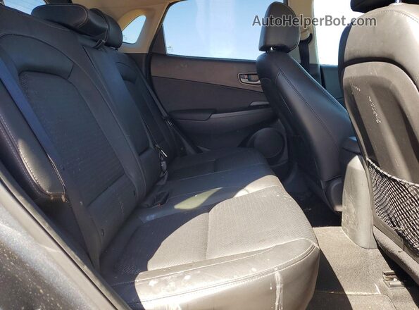 KM8K33A54KU201788 2019 HYUNDAI KONA Gray Rear interior view