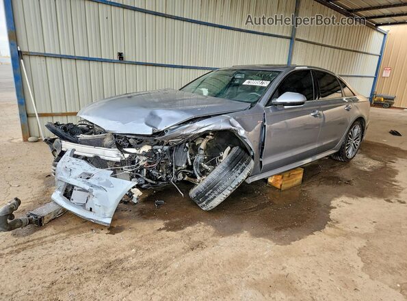 WAUG8AFC9JN034275 2018 AUDI A6 Gray Задня ліва чверть