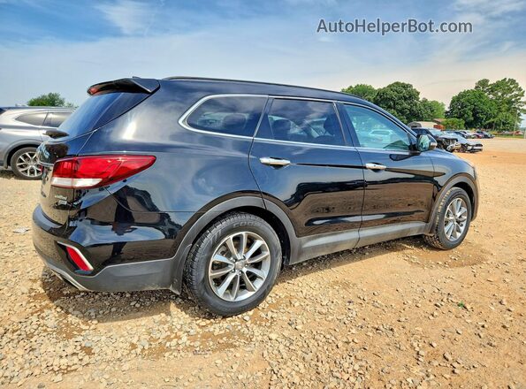 KM8SNDHF9HU239105 2017 HYUNDAI SANTA Black 