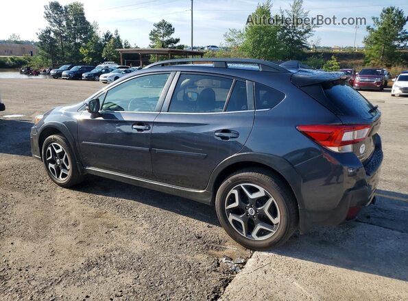 JF2GTAMC0J8299753 2018 SUBARU CROSSTREK Charcoal უკანა მარჯვენა