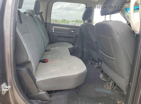 1C6RR7LG4MS542900 2021 RAM 1500 Gray Вид задньої частини салону