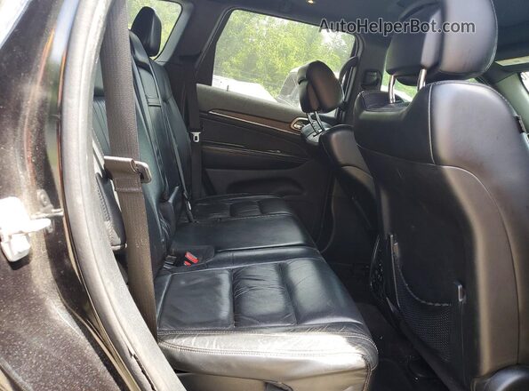 1C4RJFBG4GC418443 2016 JEEP GRAND CHEROKEE Black Rear interior view