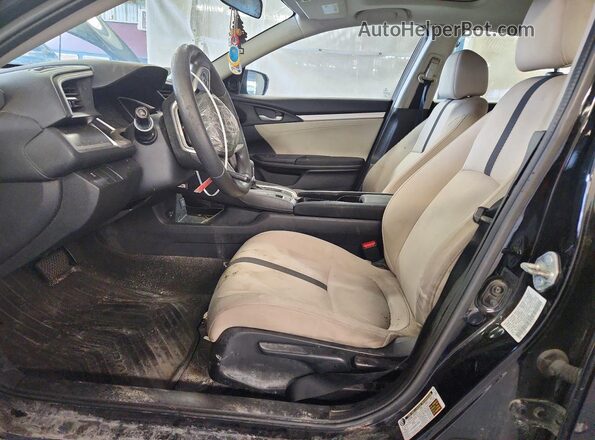 19XFC2F77GE039560 2016 HONDA CIVIC Black Vista del salpicadero