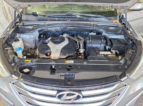 5XYZWDLA5GG362086 2016 HYUNDAI SANTA Gray 
