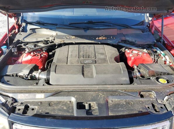SALRHBBV7HA045682 2017 LAND ROVER DISCOVERY Red Вид наклейки з VIN-кодом