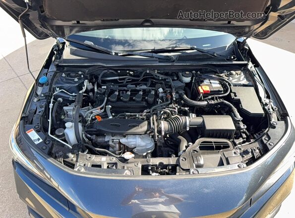 2HGFE1F95PH315794 2023 HONDA CIVIC Gray Widok deski rozdzielczej