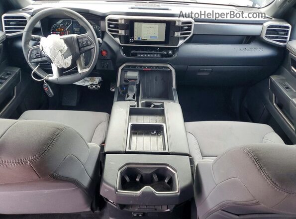 5TFLA5EC3SX046023 2025 TOYOTA TUNDRA Black Widok zestawu wskaźników