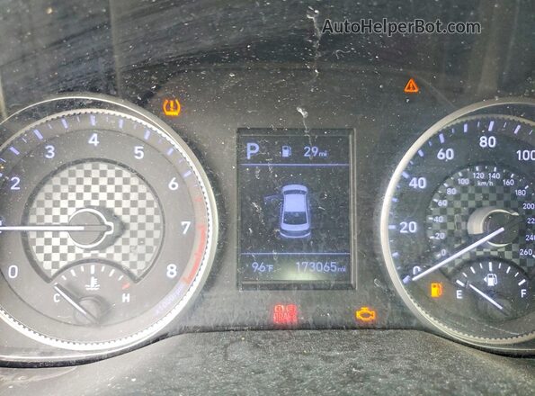 5NPD84LF2KH417109 2019 HYUNDAI ELANTRA White უკანა სავარძლების ხედი