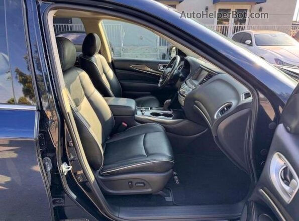 5N1DL0MM4KC561014 2019 INFINITI QX60 Blue Dashboard view