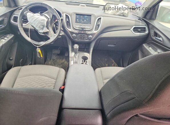 3GNAXUEV6KS536773 2019 CHEVROLET EQUINOX Blue Instrument cluster view